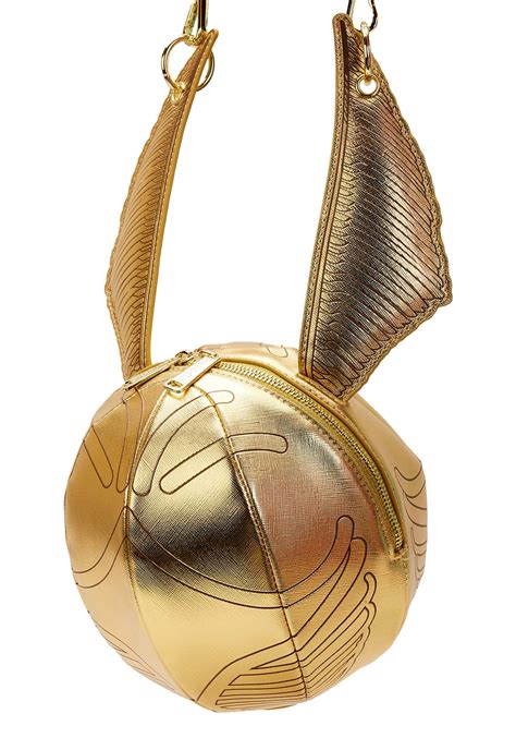 Harry Potter Golden Snitch Crossbody Bag By Loungefly