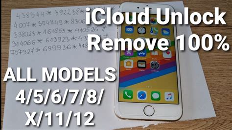 Icloud Activation Lock Unlock All Models X Any Ios