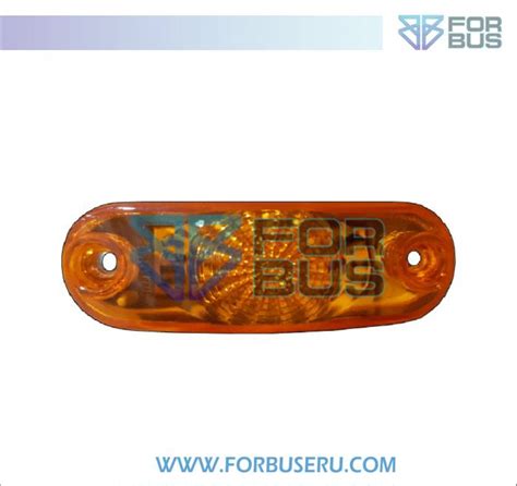 FARO DELIMITADOR MARCOPOLO G7 POSICIÓN LED BRASILEÑO CARAMELO AMBAR