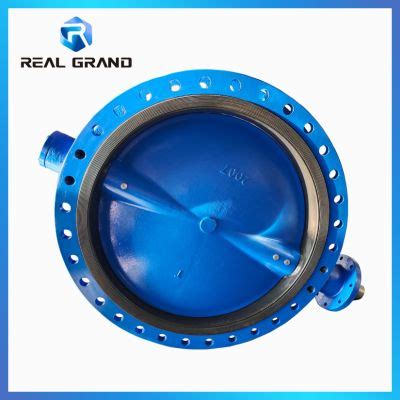 New Design Eccentric Flange Valve Wafer Manual Hand Wheel Resilient