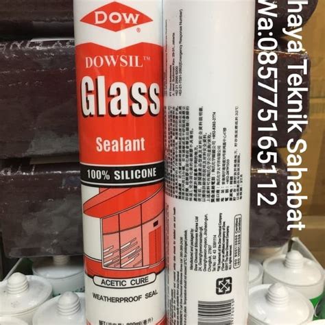 Jual Dowsil Dow Corning Asam Lem Kaca Silicone Sealant Shopee Indonesia