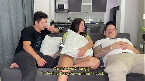 Cornudo Husband Cooking While I Fuck With His Best Friend Creampie