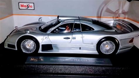 Maisto 1 18 Scale Mercedes Benz CLK GTR AMG Street Versionersion