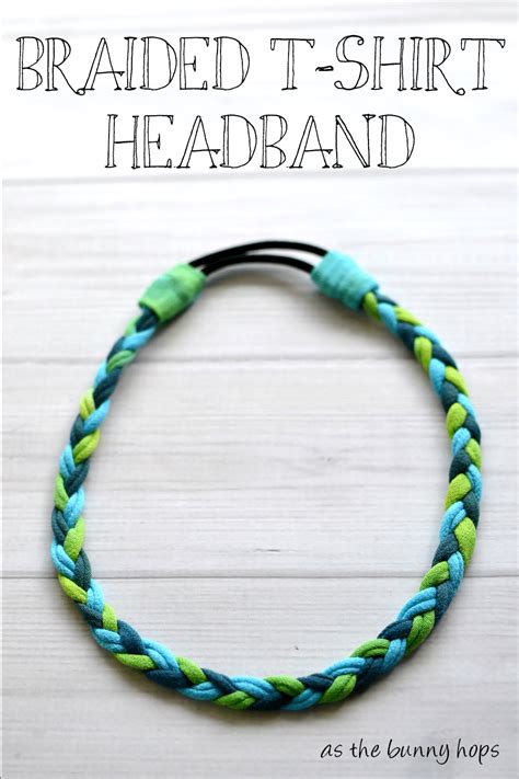 Braided T-Shirt Headband - As The Bunny Hops®