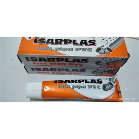 Jual Lem Pipa Isarplas Lem PVC 40gr Tube Lem Pipa Paralon Mrk Fox