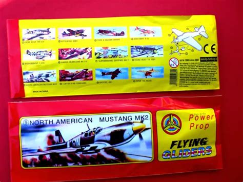 AEREO FLYING GLIDERS POWER PROP NORDAMERICAN MUSTANG MK2 NUOVO EUR 2