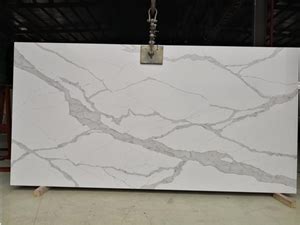 Calacatta Elegante Quartz Stone Artificial Stone Slab From Malaysia