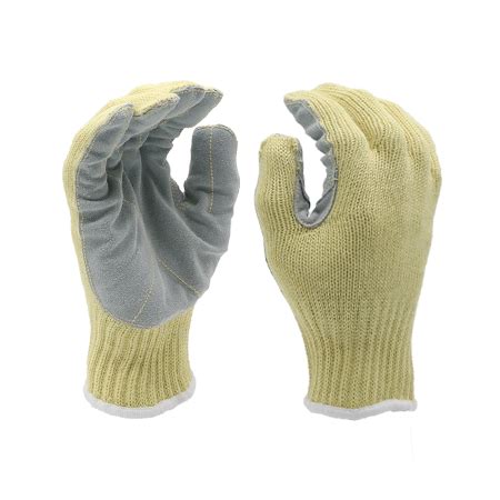 Cut Resistant Leather Gloves Kevlar Aramid Eternity Safety