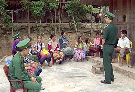 Bộ đội Biên Phòng Tăng Cường Công Tác Tuyên Truyền Vận động Nhân Dân