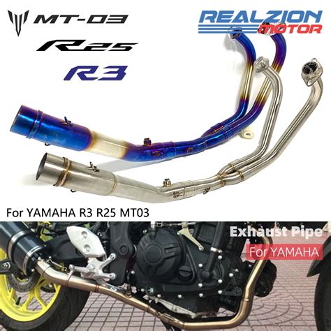 REALZION Ensemble Complet De Tuyau Avant Pour Moto Accessoire Pour