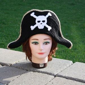 Crochet Pattern:kids Pirate Hat,pirate Hat Crochet Pattern,crochet ...