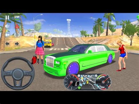 Taxi Sim Gameplay Driving Luxury Rolls Royce Uber City Taxi