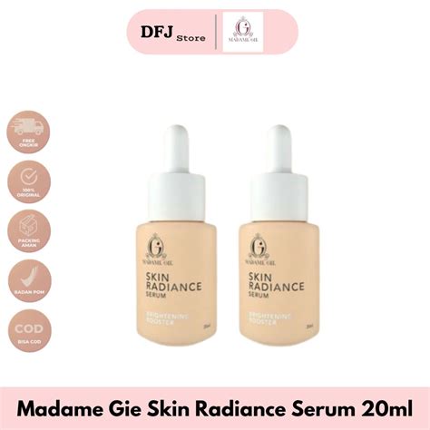 Madame Gie Skin Radiance Serum Brightening Booster 20ml Niacinamide