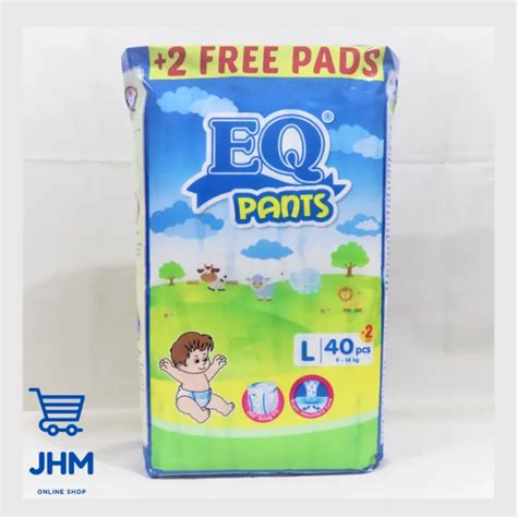 Eq Pants Jumbo Pack Baby Diaper Large 40 Pcs Lazada Ph