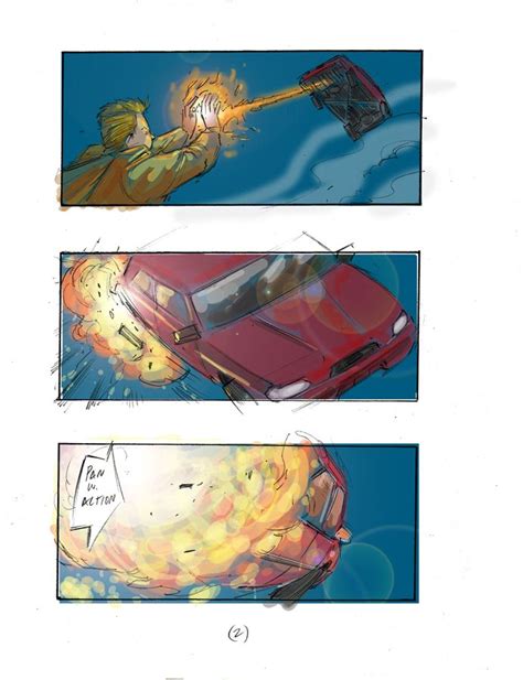 X-Men 3: Pyro vs Iceman | Storyboard Artist, Adrien Van Viersen