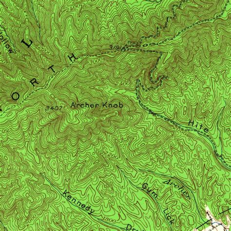 Craigsville, VA (1943, 62500-Scale) Map by United States Geological ...