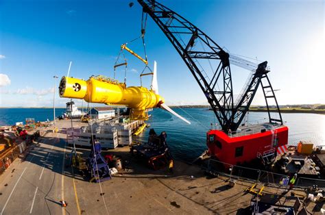 Alstom S Megawatt Tidal Turbine Shows Promise Gcaptain Maritime