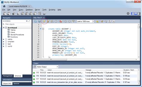 Exemple De Base De Données Mysql Pour Lapprentissage Sql