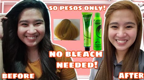 DIY LIGHT ASH BLONDE NO BLEACH TIPID HAIR COLOR BREMOD YouTube