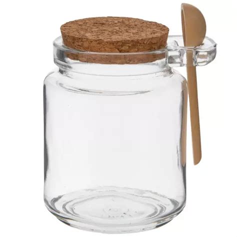 Glass Handle Jar With Spoon Hobby Lobby 710798