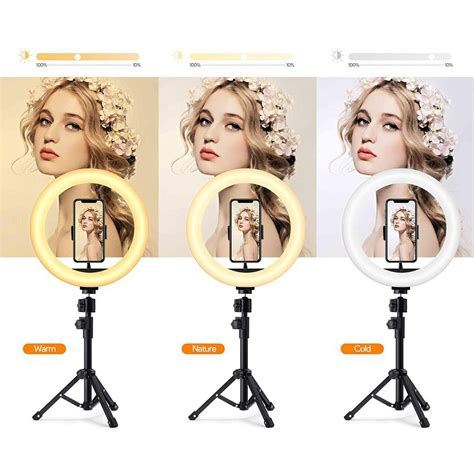 Techvilla Inch Led Selfie Ring Light With Adjustable Tripod Shop