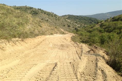 Construcción de pistas forestales Repobla en Ablitas Navarra