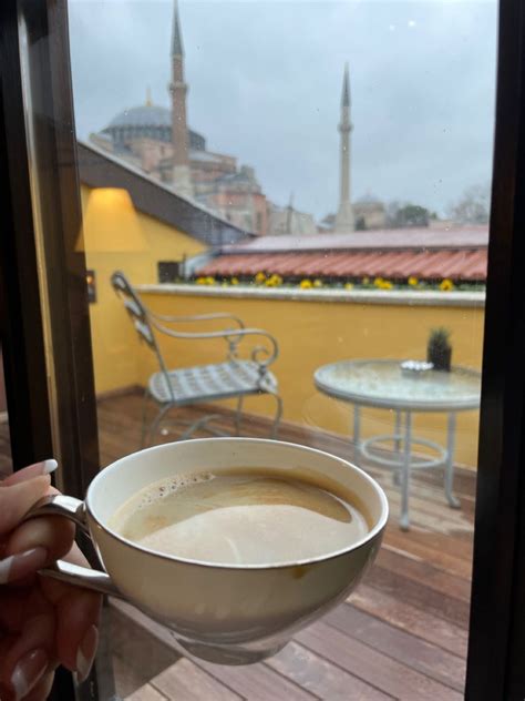 Fourseasons Mosque Istanbul Hagiasophia Coffee Rainyday Hagia