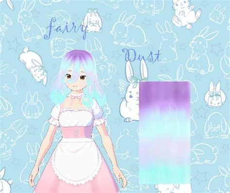 Fairy Dust Hair Texture VRoid Darmangy BOOTH