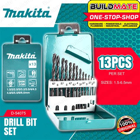 Makita Drill Bit Set 13 Pcsset 15 65mm D 54075 Buildmate Lazada Ph