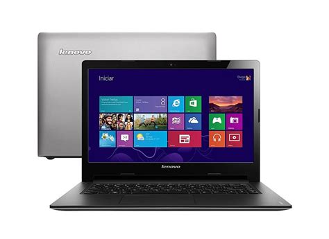 Notebook Lenovo Ideapad S Intel Core I5 3317u 3ª Geração 4gb De Ram Hd 500 Gb Led 14 Windows 8