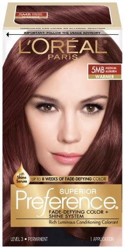 dark auburn hair color loreal - Nia Trask