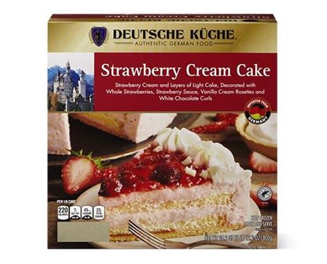 Deutsche Küche German Cream Cake Assorted Varieties Aldi US