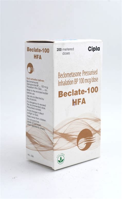 Beclate 100 Mcg Inhaler Now On Super