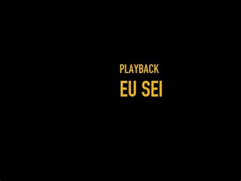 Eu Sei Naielly Leite Playback Youtube