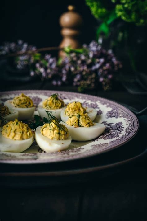 Oeufs Mimosa Au Curry Et Aux Herbes Oeuf Mimosa Id E Recette Oeufs