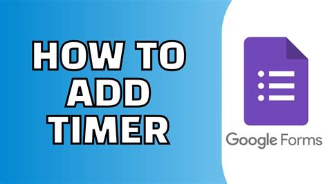 How To Add Timer In Google Forms Quiz Quick Tutorial YouTube