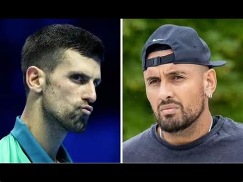 ATP Finals Novak Djokovic Given Stark Warning As Nick Kyrgios Makes X