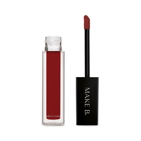 Batom Líquido Mate Vermelho Dark Rouge Make B 5ml O Boticário