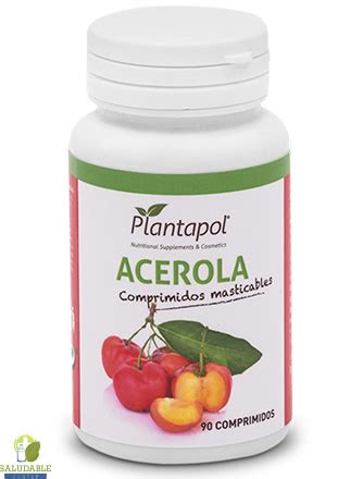 Acerola Masticable Plantapol Parafarmacia Saludable Center