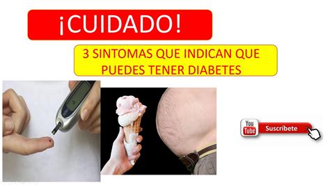 Primeros Sintomas De La Diabetes Youtube