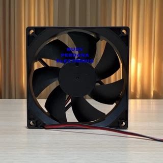 Jual KIPAS FAN DC 12V 12 VOLT 9CM 9 CM Shopee Indonesia