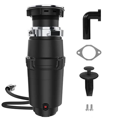 ITEFDTUTNE 1/2 HP Garbage Disposal, 3000RPM Food Disposal, 1.1L Sink