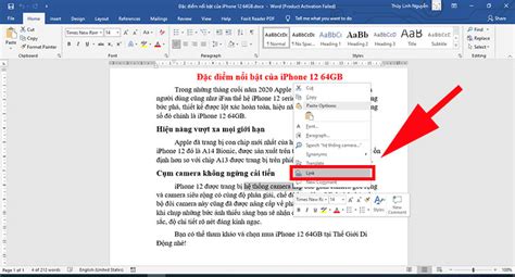 C Ch T O Li N K T Link Trong Microsoft Word N Gi N
