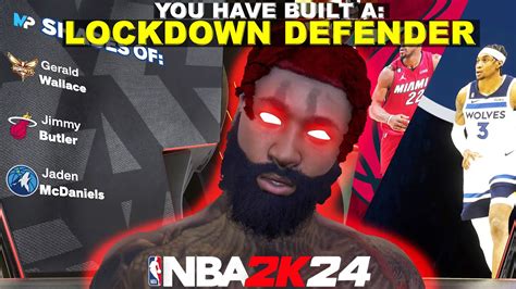 NBA 2K24 LOCKDOWN DEFENDER BUILD BEST LOCKDOWN BUILD IN 2K24 YouTube