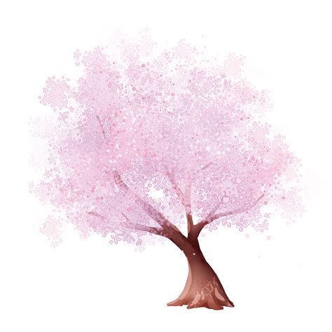 Pink Flower Tree Png Best Flower Site