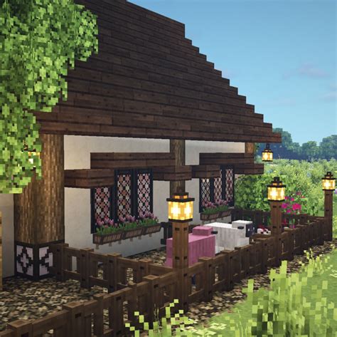 Cottagecore Minecraft 🍓🌿 Aesthetic Fairy Cottage 🍎 By Kelpie The Fox