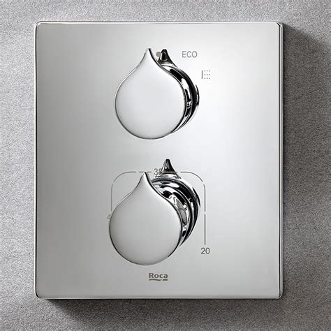 Roca Insignia Built In Thermostatic Bath Or Chrome Shower Mixer Valve