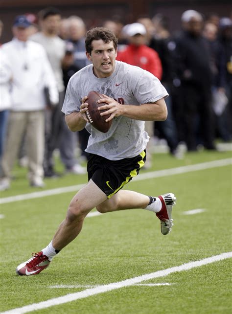 Nfl Draft Andrew Luck Pro Day Goes Well Likely No Pick Shows