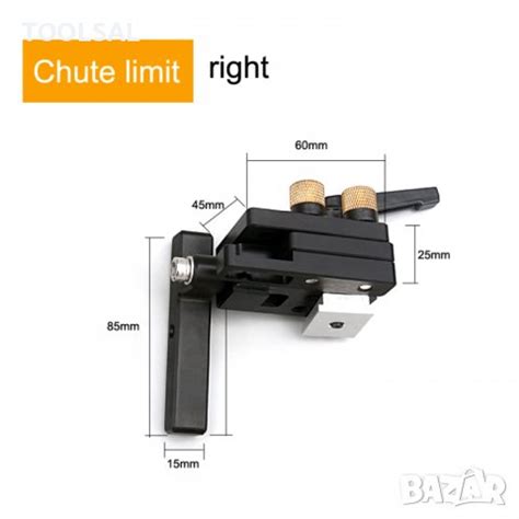 Ограничител за алуминиеви профили Т слот (T-track) десен в Други ...