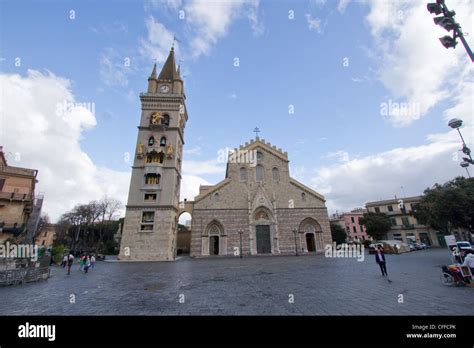 Cathedral of Messina (Duomo) - Messina, Sicily, Italy Stock Photo - Alamy